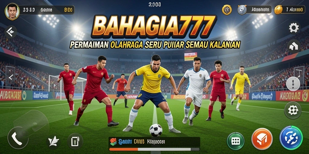 Tampilan gameplay <strong>BAHAGIA777</strong> yang mendebarkan dan realistis.