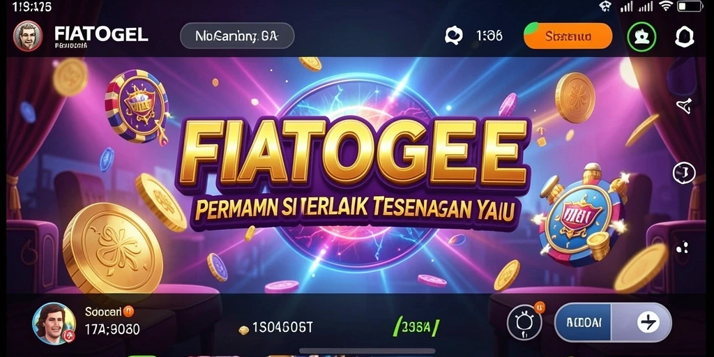 Tampilan dinamis dan menarik dari gameplay Slot FIATOGEL.