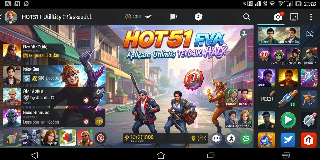 Screenshot HOT51 menunjukkan antarmuka yang intuitif untuk penggunaan Utility.