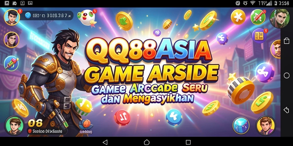 Tangkapan layar menunjukkan gameplay dinamis dan menantang dari QQ88ASIA.